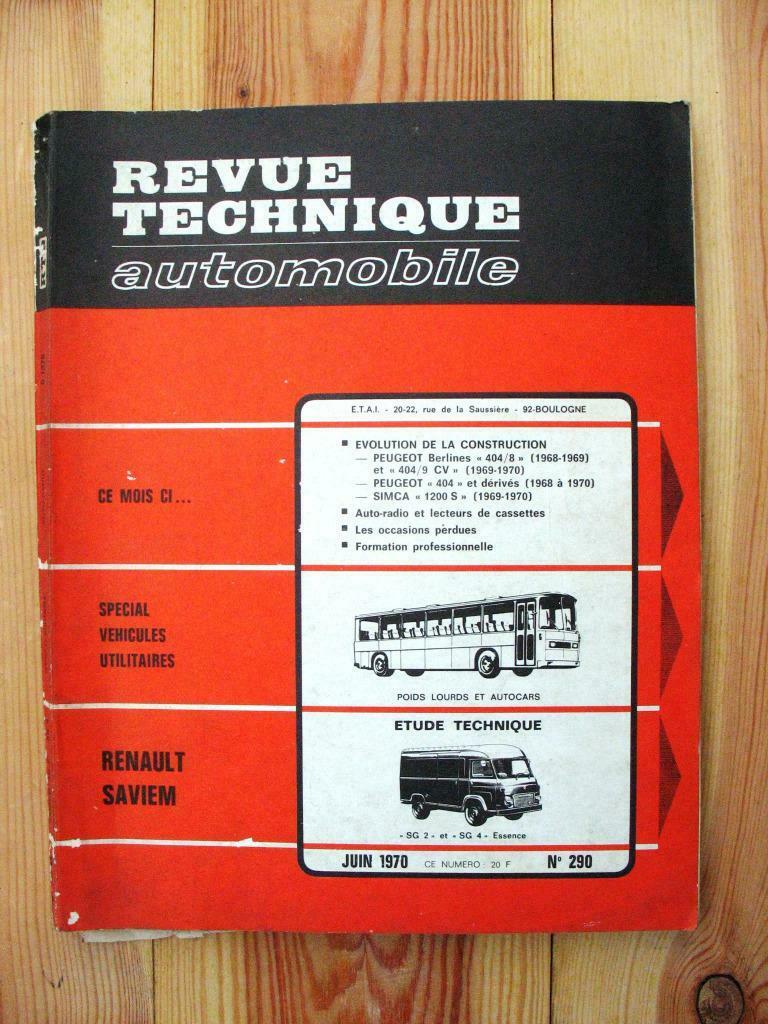 RTA - RENAULT SAVIEM SG2 en SG4, Ophalen of Verzenden, Gelezen, Renault