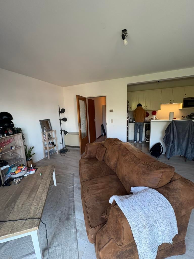 Leren zetel 2 pers, Huis en Inrichting, Ophalen