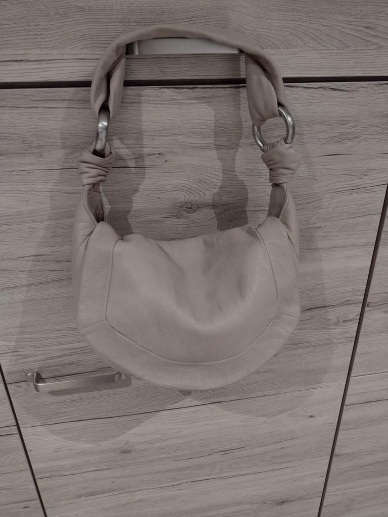 Beige Lupo handtas, Handtassen en Accessoires, Ophalen of Verzenden, Zo goed als nieuw, Beige, Schoudertasje