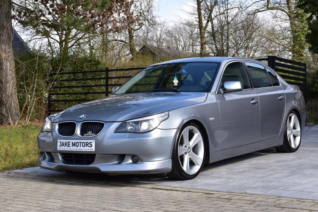 BMW 525 dA Option Line, Auto's, BMW, Automaat, Leder, Bedrijf, Te koop