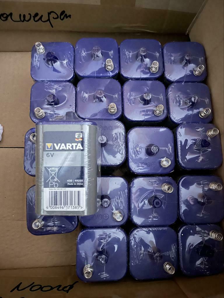 Lot de 20 piles Varta 6v, Enlèvement ou Envoi, Neuf