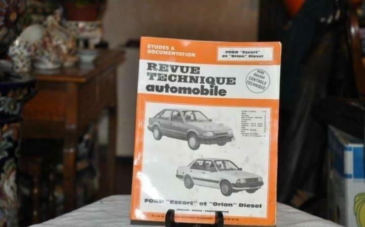 § revue technique automobile ford escart / orion diesel, Enlèvement ou Envoi