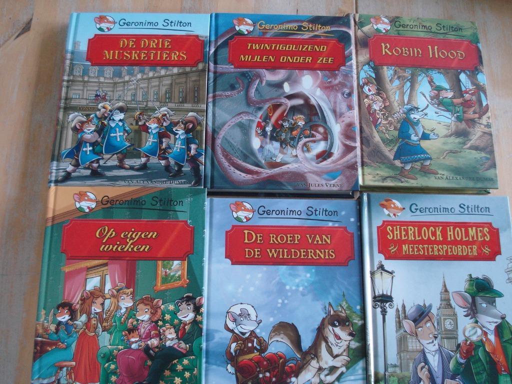 boeken Geronimo Stilton, Ophalen of Verzenden, Zo goed als nieuw, Geronimo Stilton, Fictie