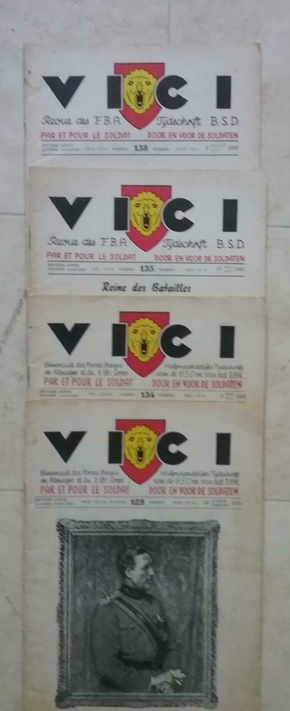 Tijdschrift Vici ABL, Enlèvement ou Envoi, Deuxième Guerre mondiale, Utilisé