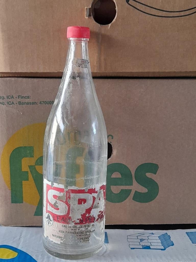 Bouteille de Spa pétillant 1 L, Enlèvement ou Envoi, Utilisé, Autres types