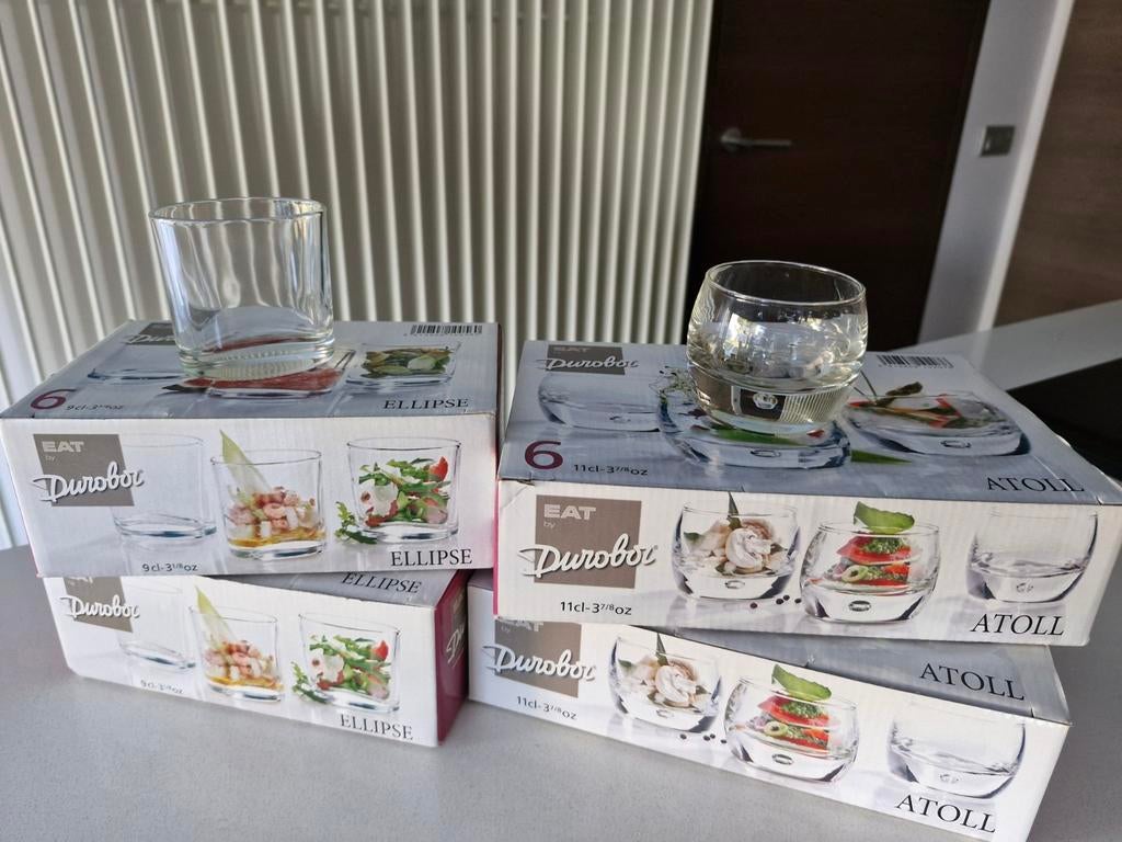 24 aperitiefglaasjes, Huis en Inrichting, Ophalen of Verzenden