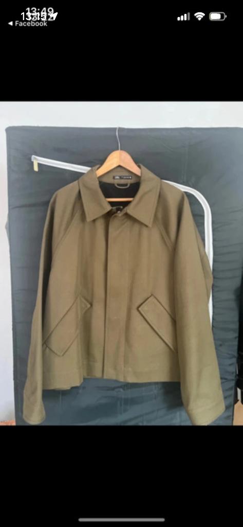 Zara jacket Kaki taille L, Vêtements | Hommes, Vestes | Hiver, Vert, Enlèvement ou Envoi, Zara, Taille 52/54 (L)