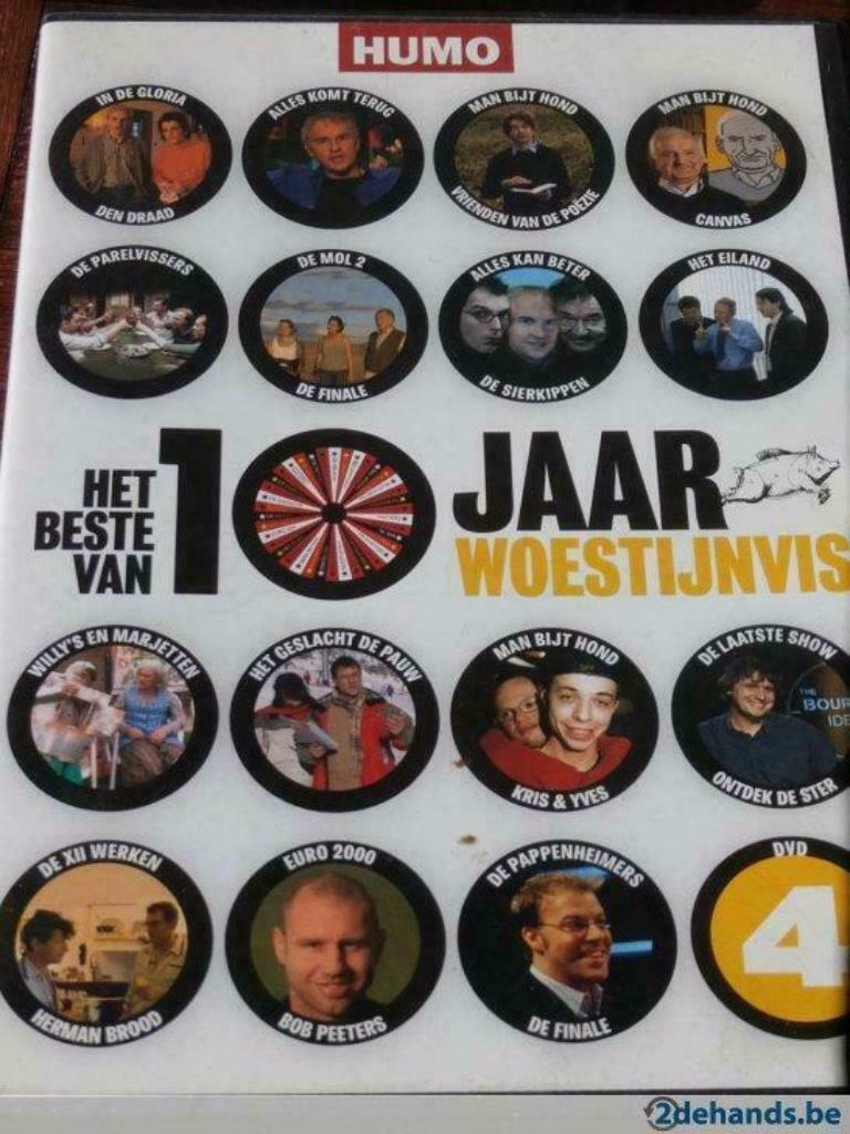 Het beste van 10 jaar Woestijnvis 3DVD's N°1-2-4, CD & DVD, DVD | Comédie, Tous les âges, Enlèvement ou Envoi
