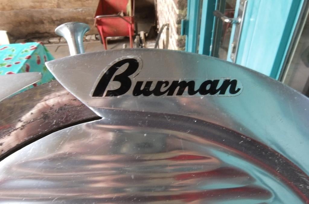 RVS Professionele snijmachine Burman, Ophalen, Gebruikt