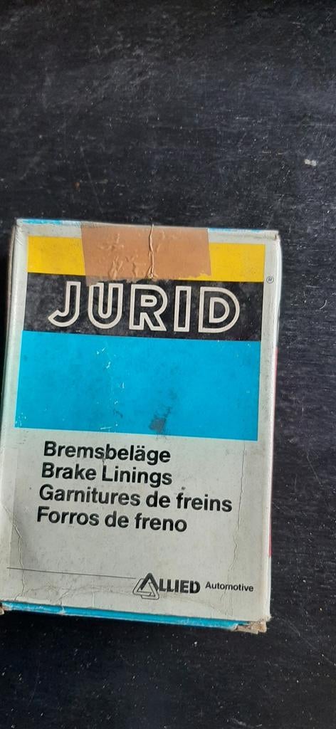 Remblokken Jurid voor Ford Fiesta 1976 1983, Enlèvement ou Envoi, Ford