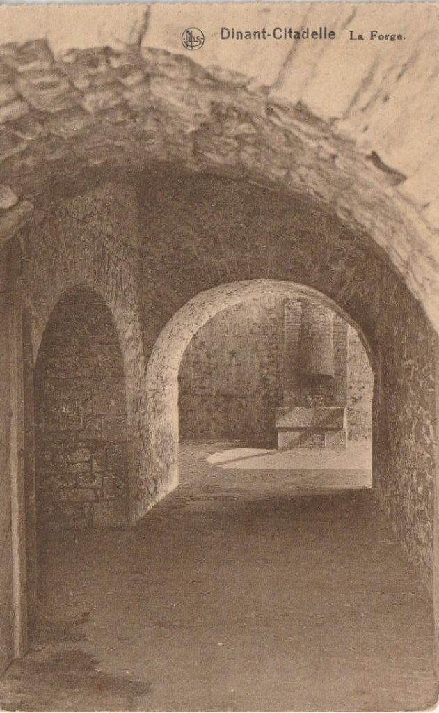 DINANT CITADELLE MUSEE SOUVENIR DE LA GUERRE 1914 - 1918   L, Enlèvement ou Envoi, Avant 1920, Non affranchie, Namur