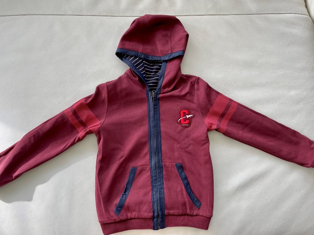 Omkeerbare cardigan Catimini - maat 10 jaar, Kinderen en Baby's, Catimini, Verzenden, Trui of Vest, Zo goed als nieuw