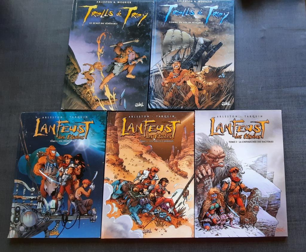 Lot 5 bds Lanfeust de troy/ des étoiles. 5 X EO., Enlèvement ou Envoi