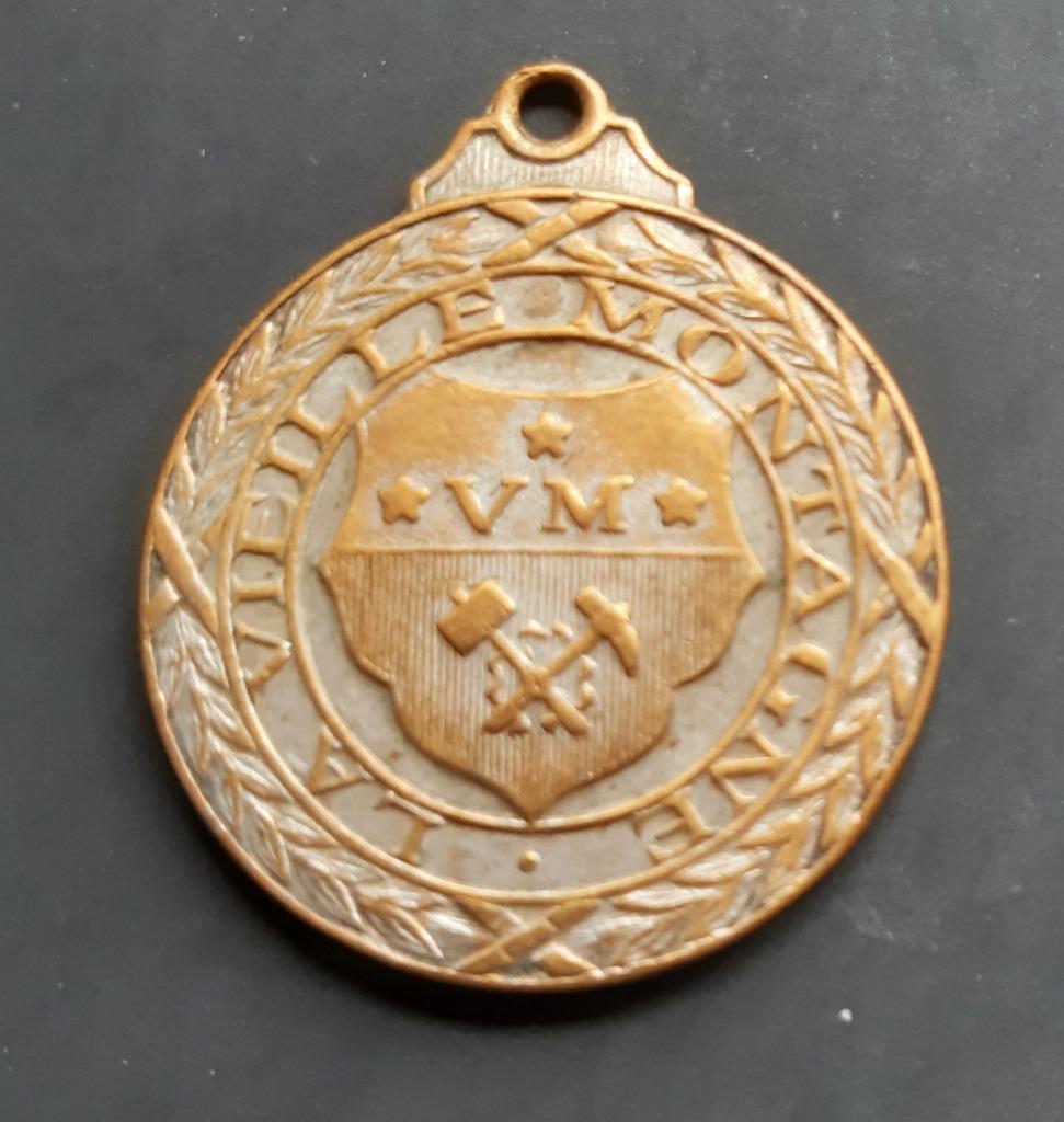 medaille - Vieille Montagne - Devreese, Verzamelen, Ophalen of Verzenden, Gebruikt