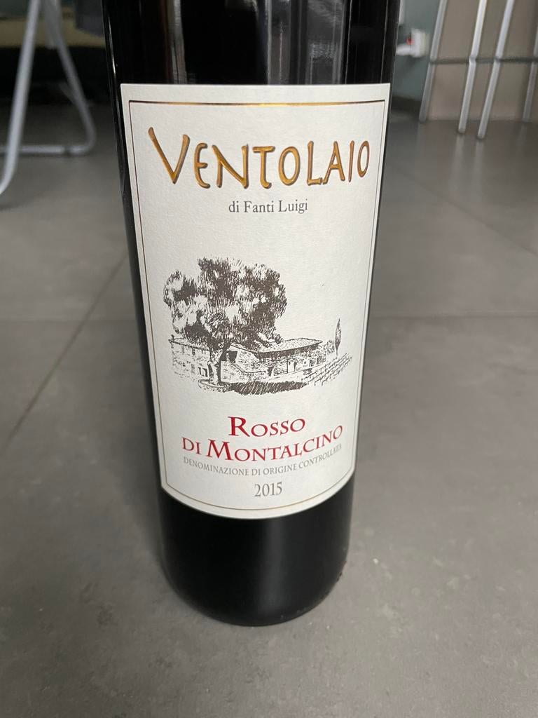 Ventolaio rosso di montalcino, Ophalen, Italië, Zo goed als nieuw, Rode wijn