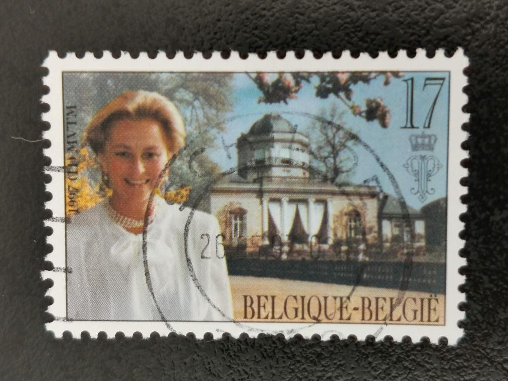 Belgie 1997 - Koningin Paola en Kasteel Belvédère, Ophalen of Verzenden, Gestempeld, Koninklijk huis