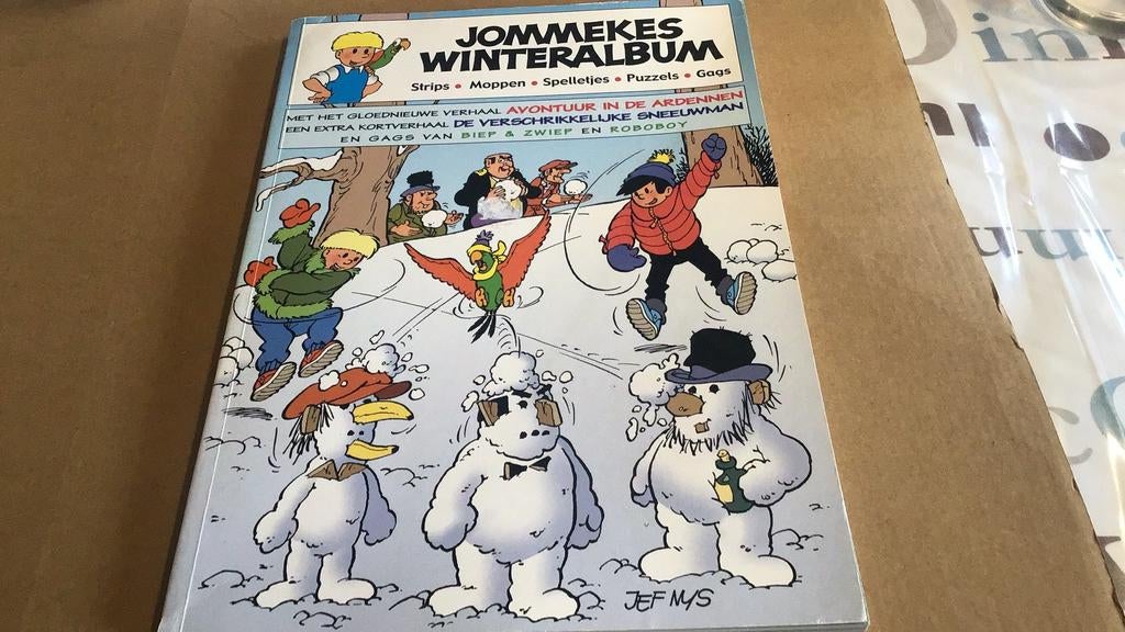 Jommekes winteralbum(t), Jef Nys, Enlèvement ou Envoi, Une BD, Utilisé