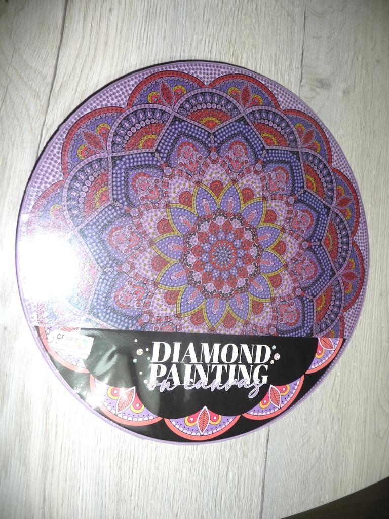 Diamond painting op canvas mandala (NIEUW), Hobby en Vrije tijd, Ophalen of Verzenden, Nieuw, Knutselwerk