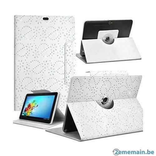 Etui Universel blanc pour tablette 8 pouce neuf, Informatique & Logiciels, Enlèvement ou Envoi, Neuf