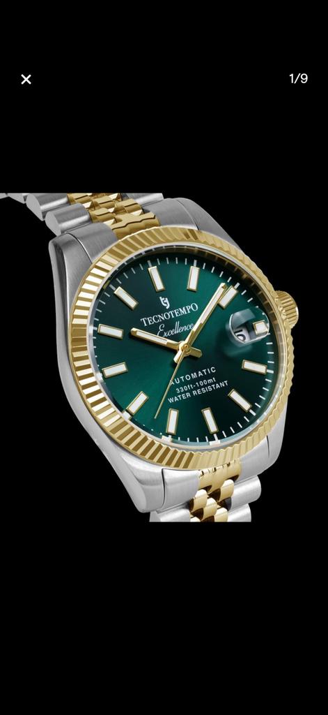 Tecnotempo Excellence Automatic – Neuve – Série limitée, Autres marques, Acier, Enlèvement, Acier