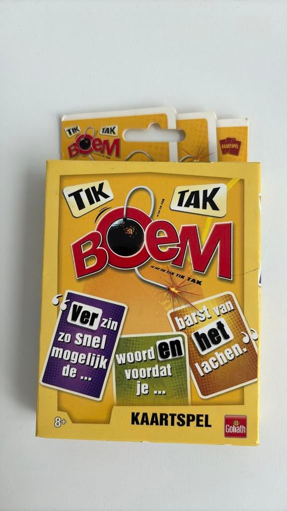 +++ tik tak boem +++, Hobby en Vrije tijd, Ophalen of Verzenden, Gebruikt, Goliath
