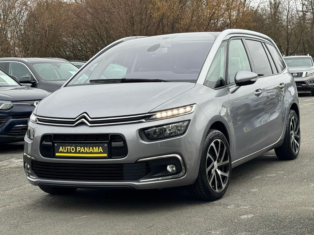 Citroen C4 SpaceTourer 1.5 BlueHDi 7 PLACES GPS CLIM CAMERA, Autos, Argent ou Gris, Achat, Euro 6, Entreprise