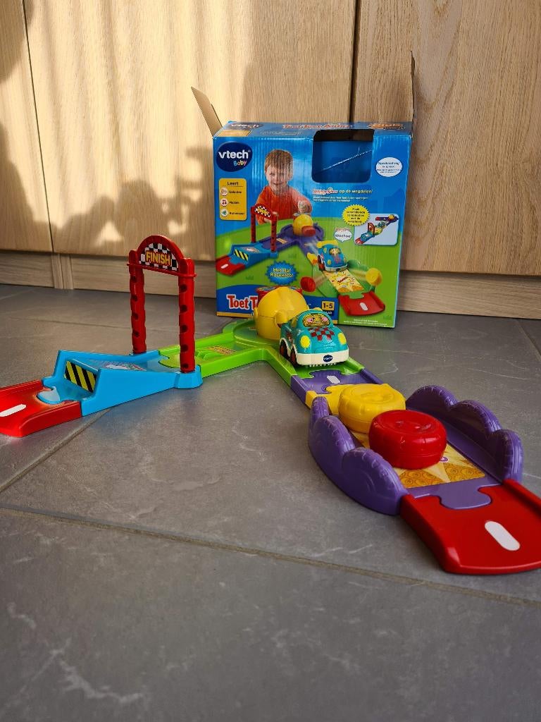 vtech Toet Toet Auto's Lanceerbaan Deluxe, Ophalen, Gebruikt