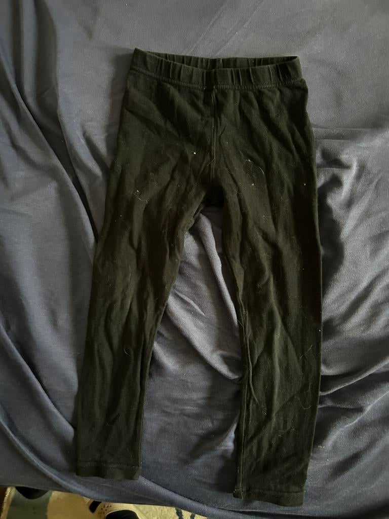 Meisjes zwarte legging, Ophalen, Zo goed als nieuw, Meisje, Broek