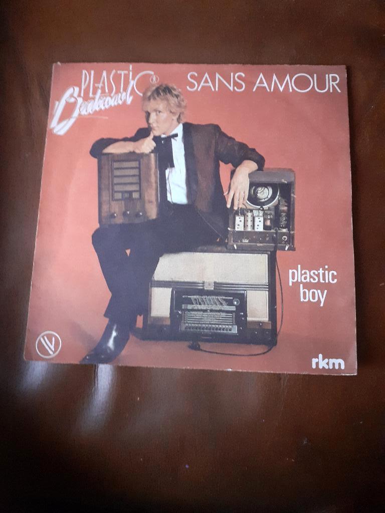 45T Plastic Bertrand : Sans amour (Belpop), Enlèvement ou Envoi