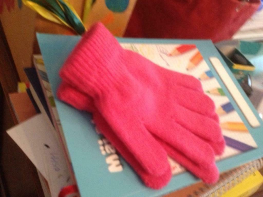 gants fille rose, Enlèvement ou Envoi, Fille, Gants