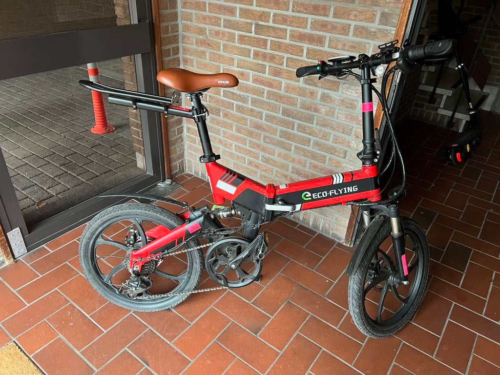 Elektrische vouwfiets, Ophalen, Zo goed als nieuw, Versnellingen