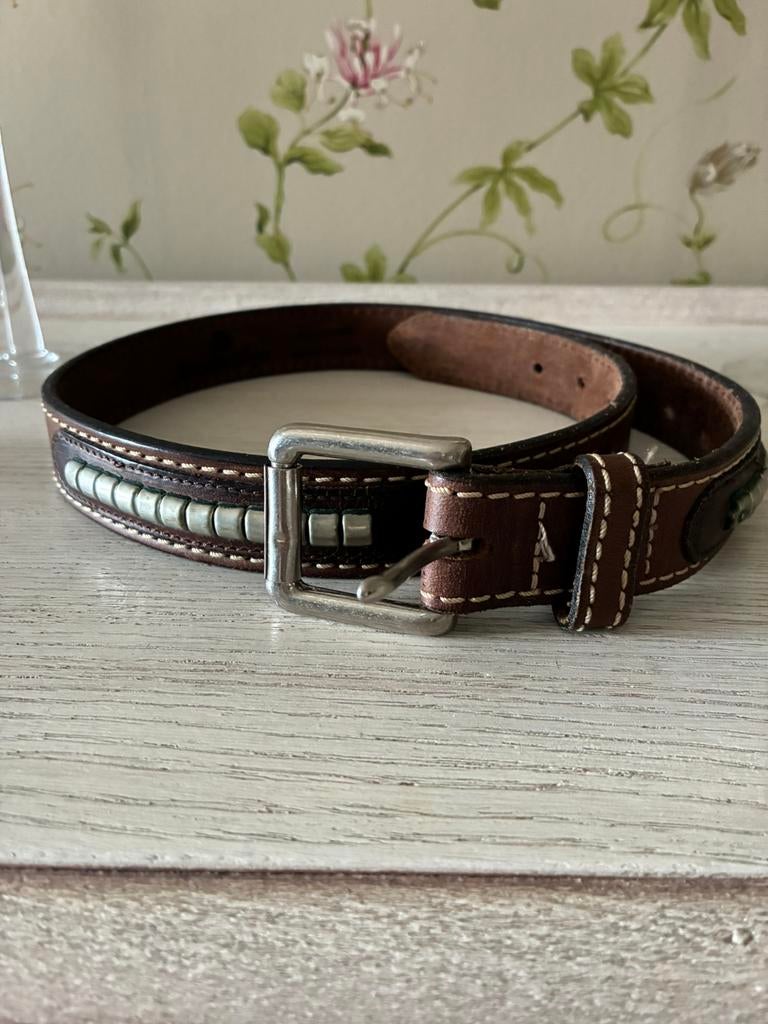 Riem Hampton Bays, Kleding | Dames, 80 tot 90 cm, Verzenden, Echt leder, Heupriem