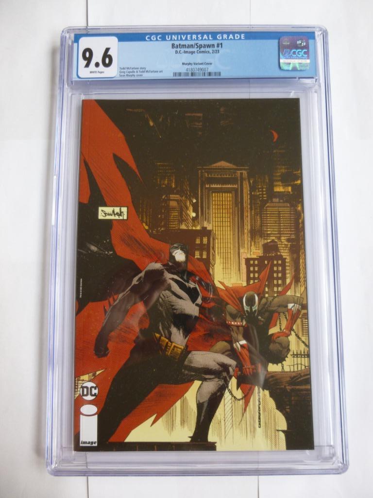 DC/IMAGE COMIC CGC9.6 MURPHY VARIANT"BATMAN/SPAWN''#1 2023, Livres, BD | Comics, Comme neuf, Comics, Amérique, Enlèvement ou Envoi