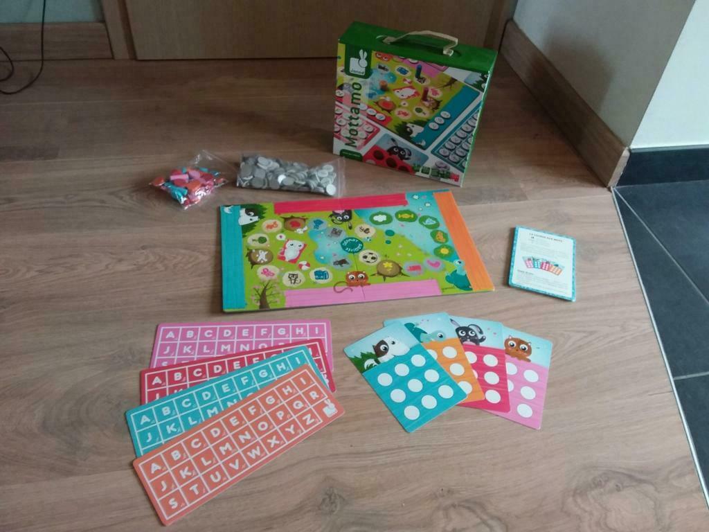 Jeu 'Mottamo' (complet) (marque Janod), Enlèvement, Comme neuf