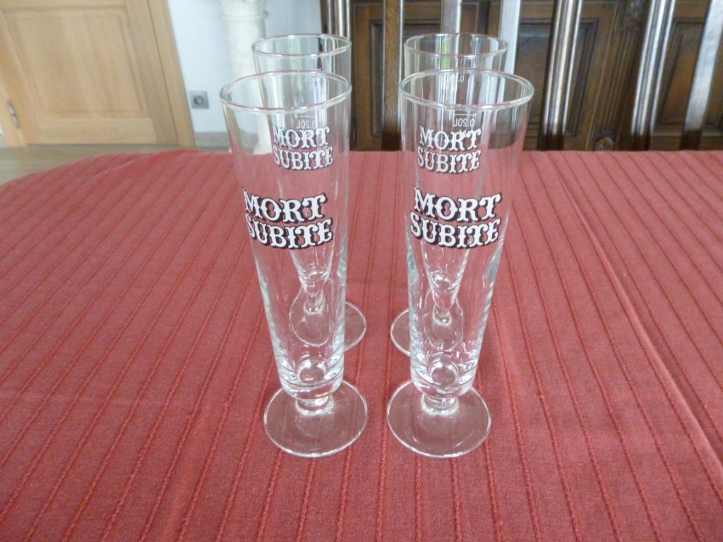 lunettes mort subite, Collections, Enlèvement, Neuf, Verre à bière