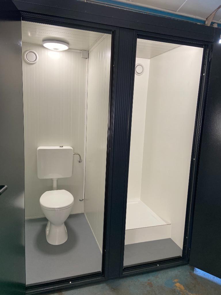 Sanitair unit met toilet en douche compact | Plug en play, Ophalen of Verzenden, Nieuw, Douche