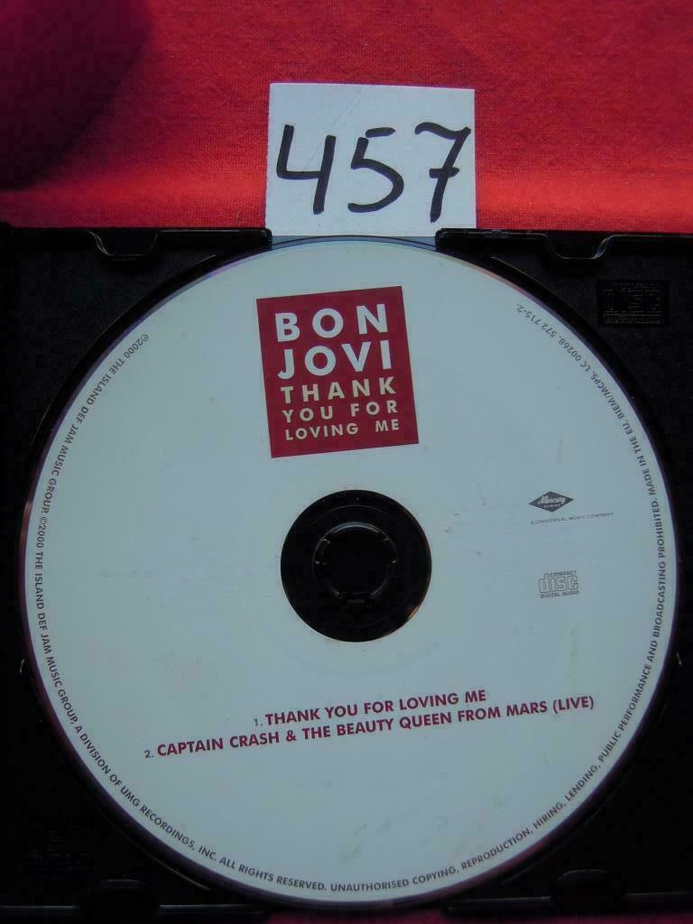 CD Bon Jovo Thank You For  Loving Me 2000 Rock, Cd's en Dvd's, Ophalen of Verzenden, Gebruikt