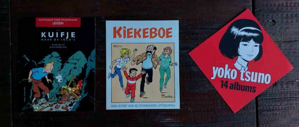 Strips - Stripfiguren stickers 1, Verzamelen, Ophalen of Verzenden, Overige figuren, Nieuw, Plaatje, Poster of Sticker