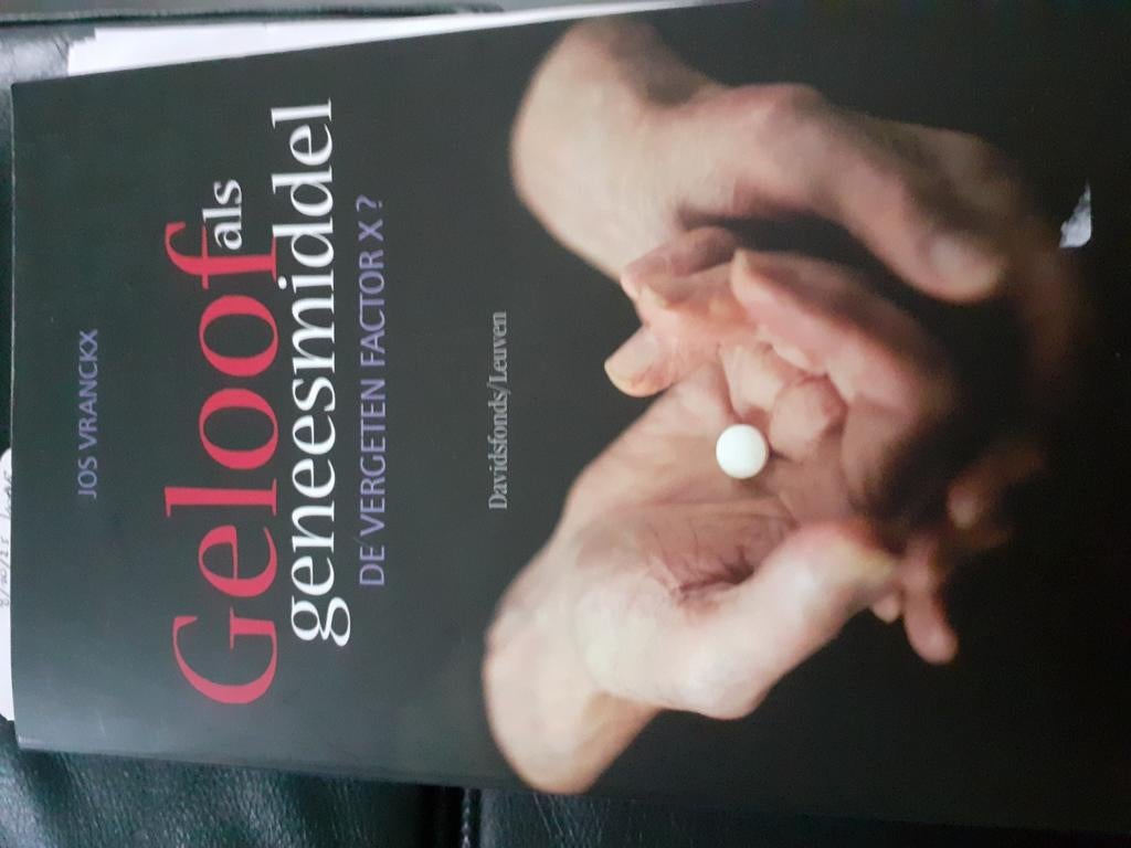 J. Vranckx - Geloof als geneesmiddel, Boeken, Ophalen of Verzenden, Zo goed als nieuw, J. Vranckx