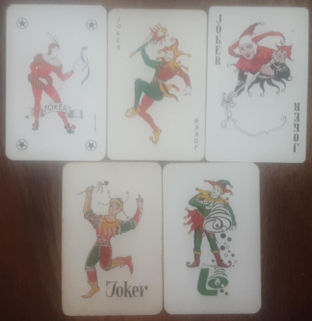 Lot de 25 Cartes Joker, Enlèvement ou Envoi, Utilisé, Joker(s)
