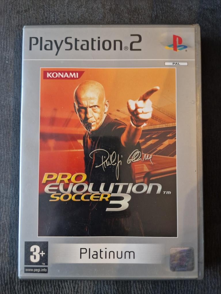 Pro Evolution Soccer 3 — PS2 (platina), Games en Spelcomputers