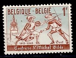 Belge 1963 - n 1246, Timbres & Monnaies, Timbres | Europe | Belgique, Envoi, Oblitéré