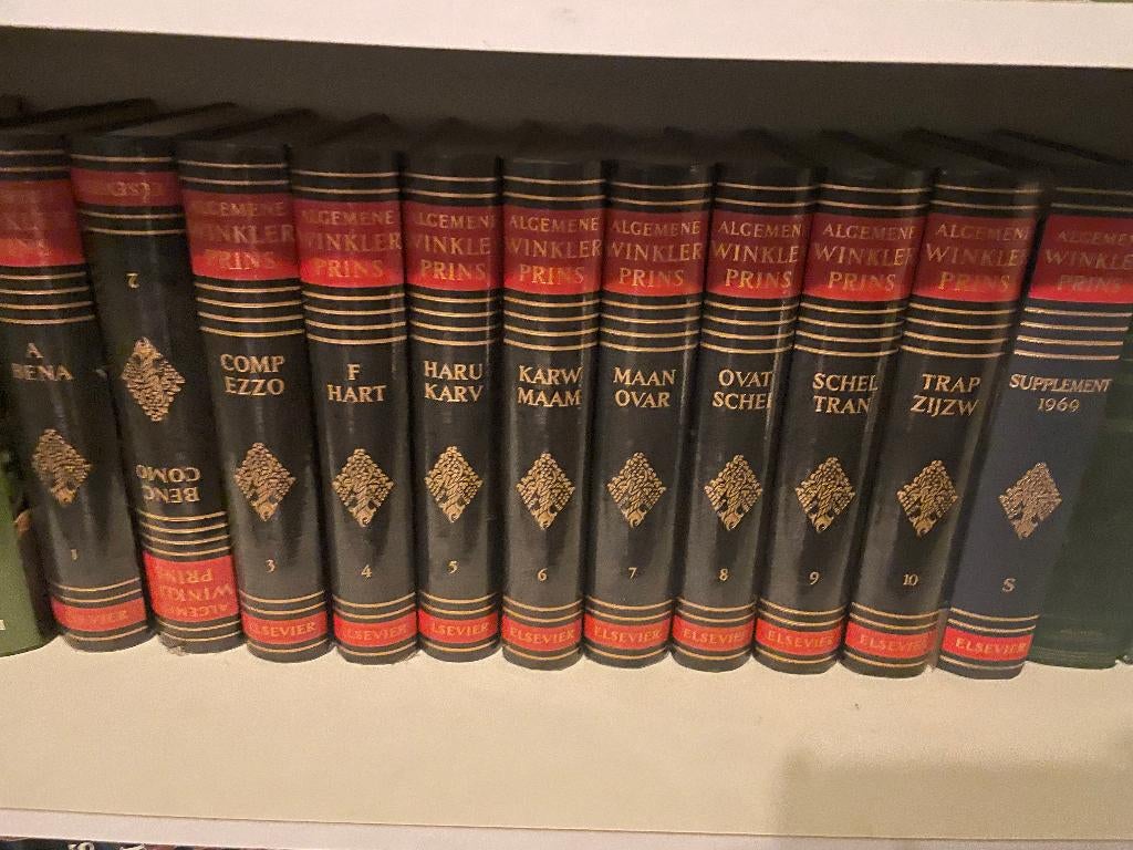 Grote Winkler Prins encyclopedie Elsevier zeer goede staat, Boeken, Encyclopedieën, Ophalen, Zo goed als nieuw