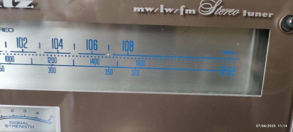 MARANTZ VINTAGE TUNER 2020L, Ophalen, Gebruikt