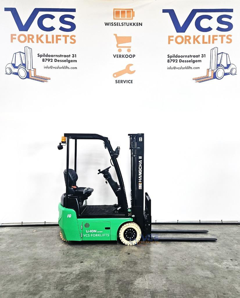 Compacte li-ion heftruck 1 ton of 1,5 ton, Zakelijke goederen, Machines en Bouw | Heftrucks en Intern transport, Ophalen, Hangcha