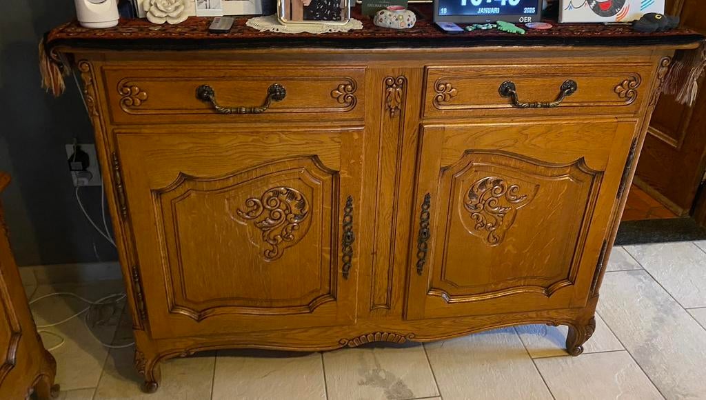 Dressoir Bretoens, Ophalen, Gebruikt, 50 tot 75 cm, 150 tot 200 cm