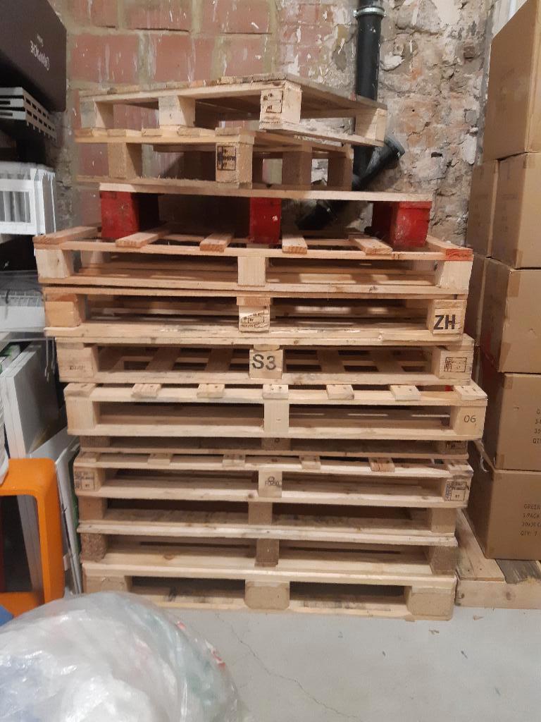Lot 11 palettes bois, Enlèvement