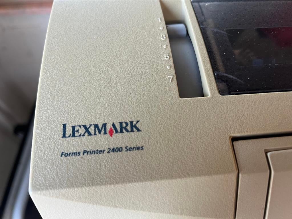 Lexmark 2400 series - 2 stuks, Gebruikt, Matrix-printer, Printer, Lexmark
