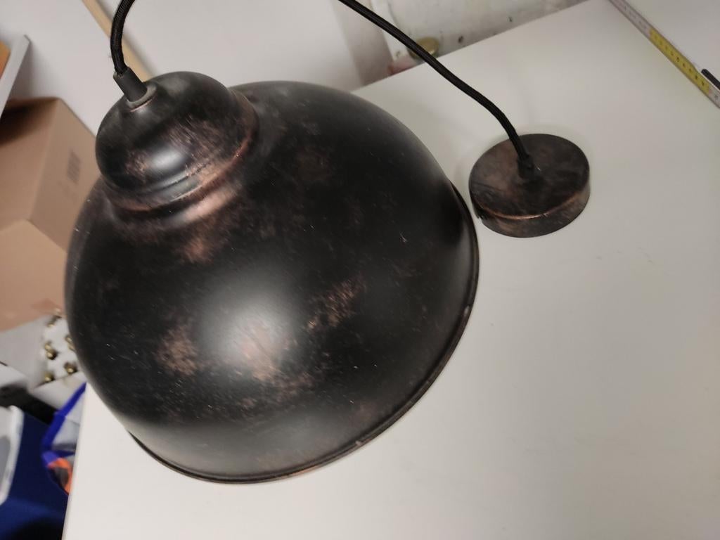 Hanglamp eglo metaal, Enlèvement ou Envoi, Comme neuf, Métal