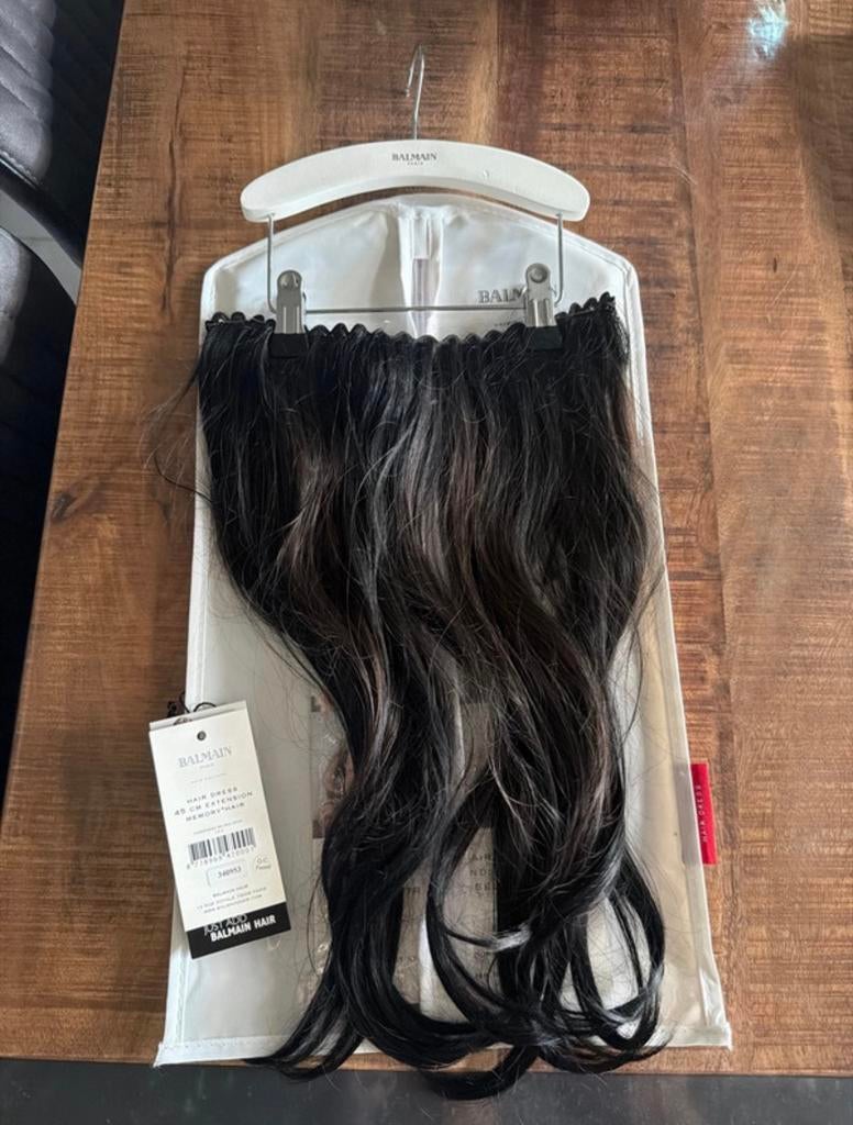 Hair extensions 45 cm, Ophalen, Zo goed als nieuw
